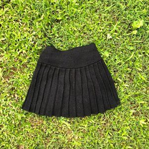 Knit Pleated Skirt